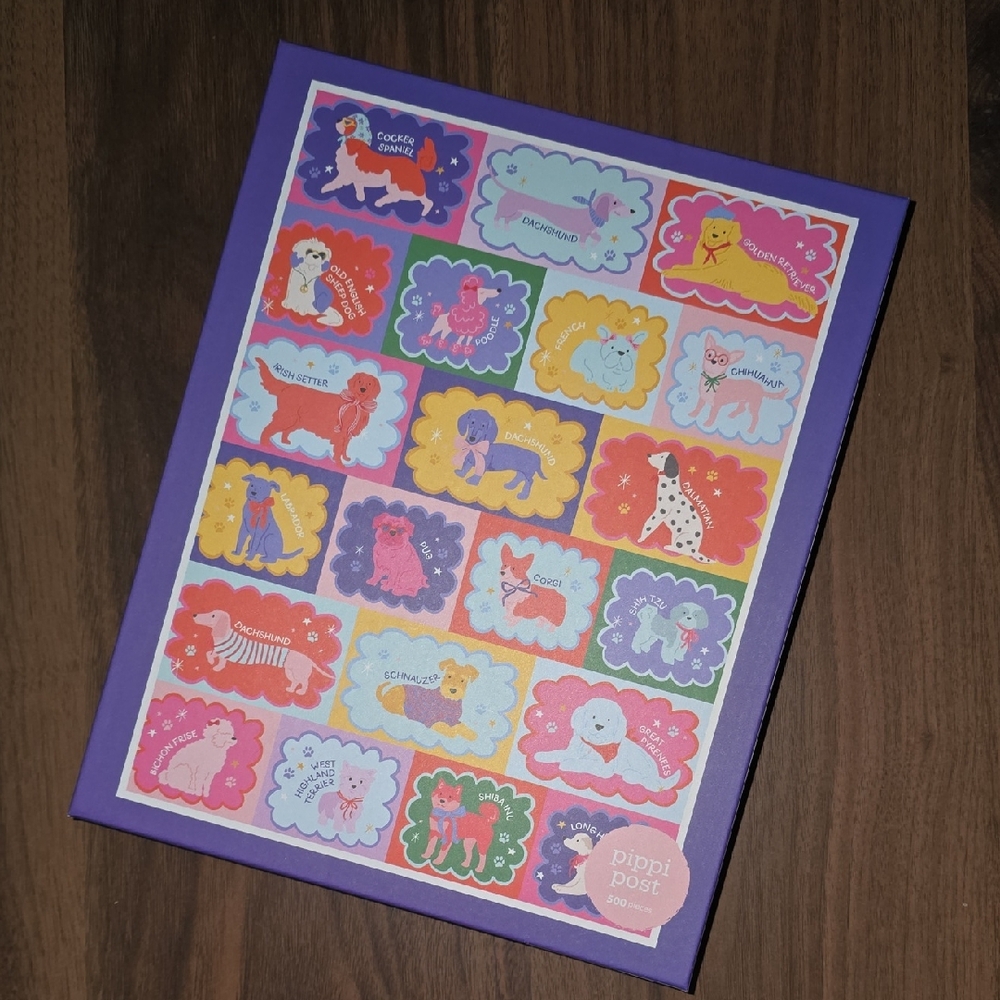 Pippi Post Dapper Dogs Puzzle